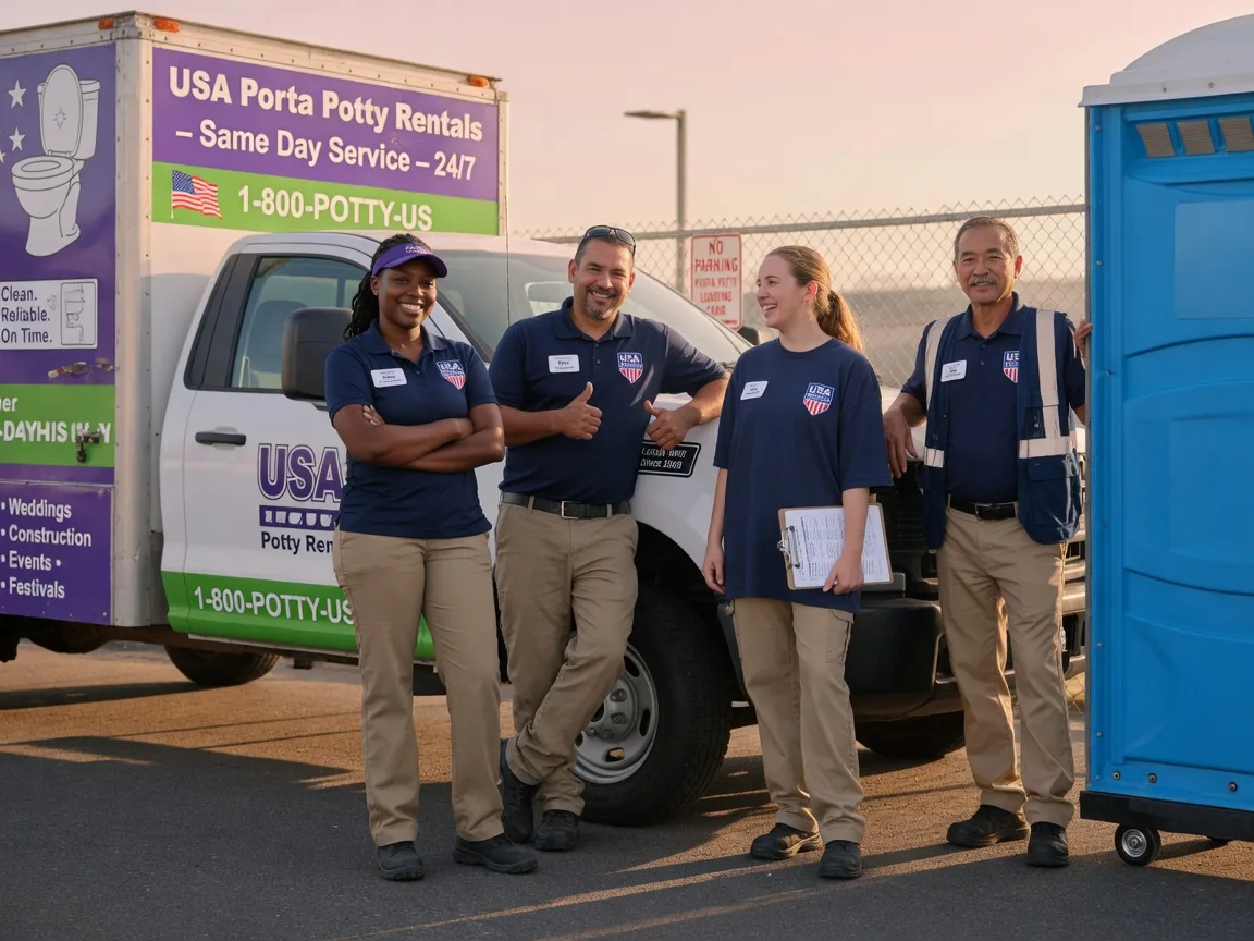 Porta Potty Rental company in Poway, CA
