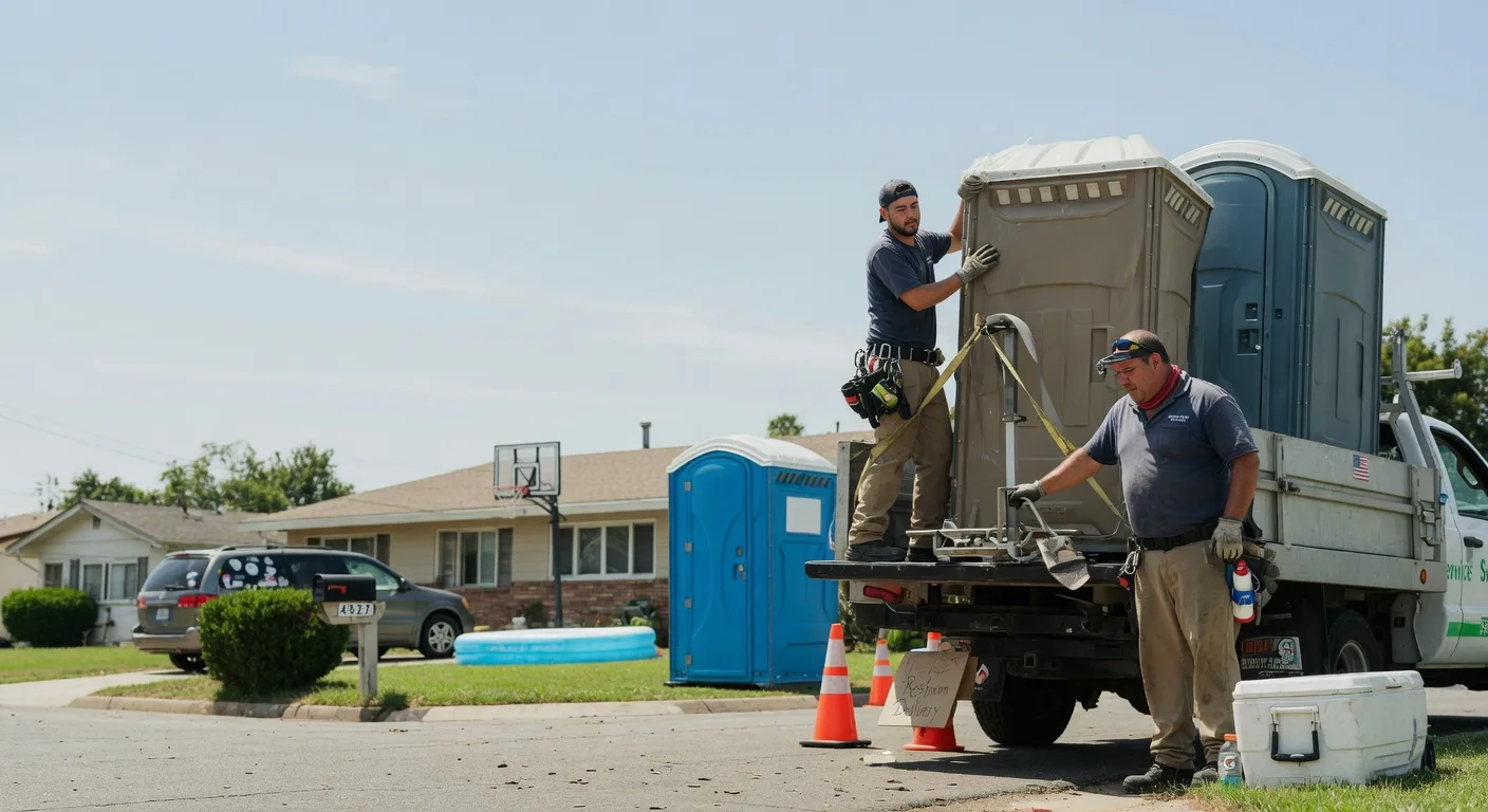 Porta Potty Rental in Poway, CA near me
